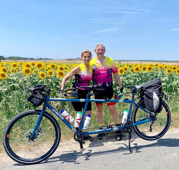 tandem cycling jersey