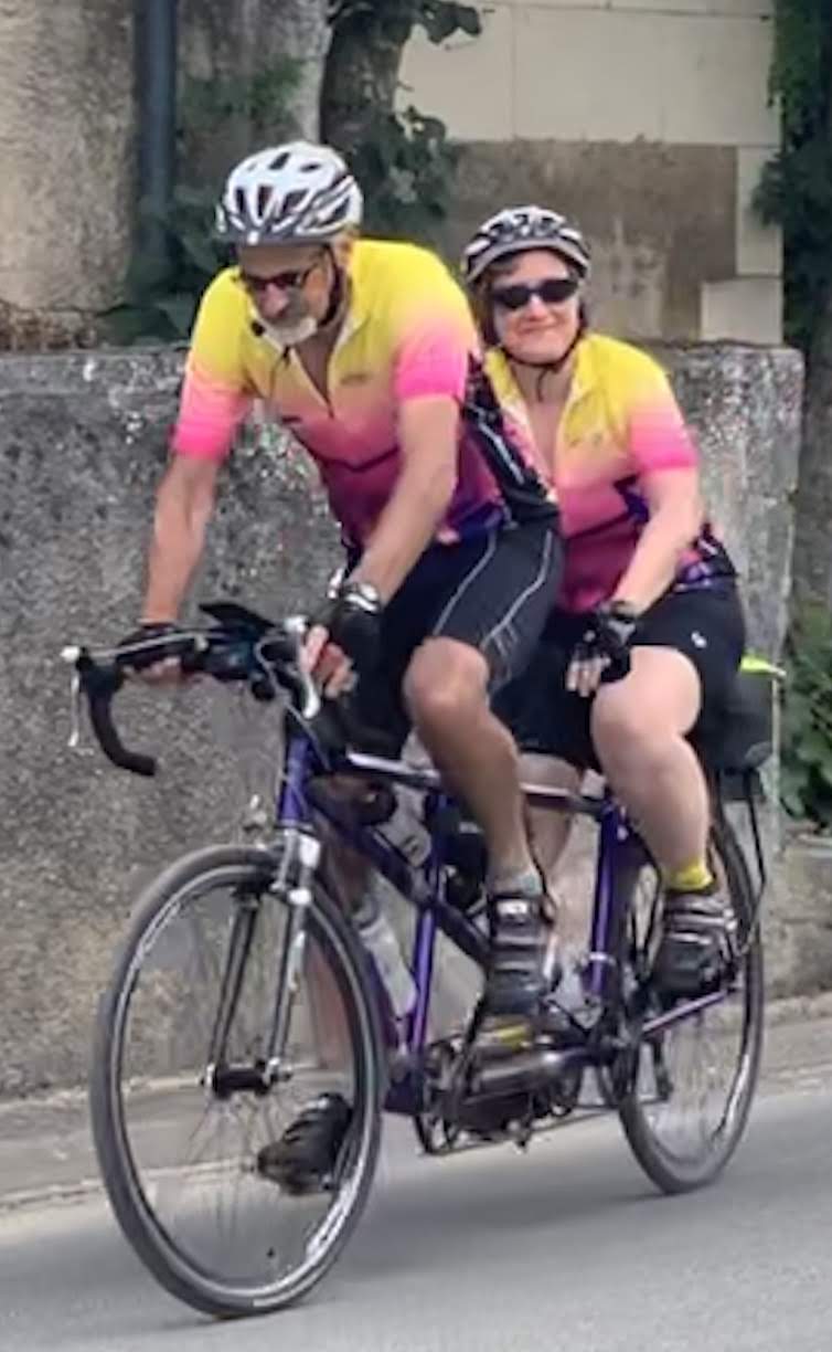 tandem cycling jersey